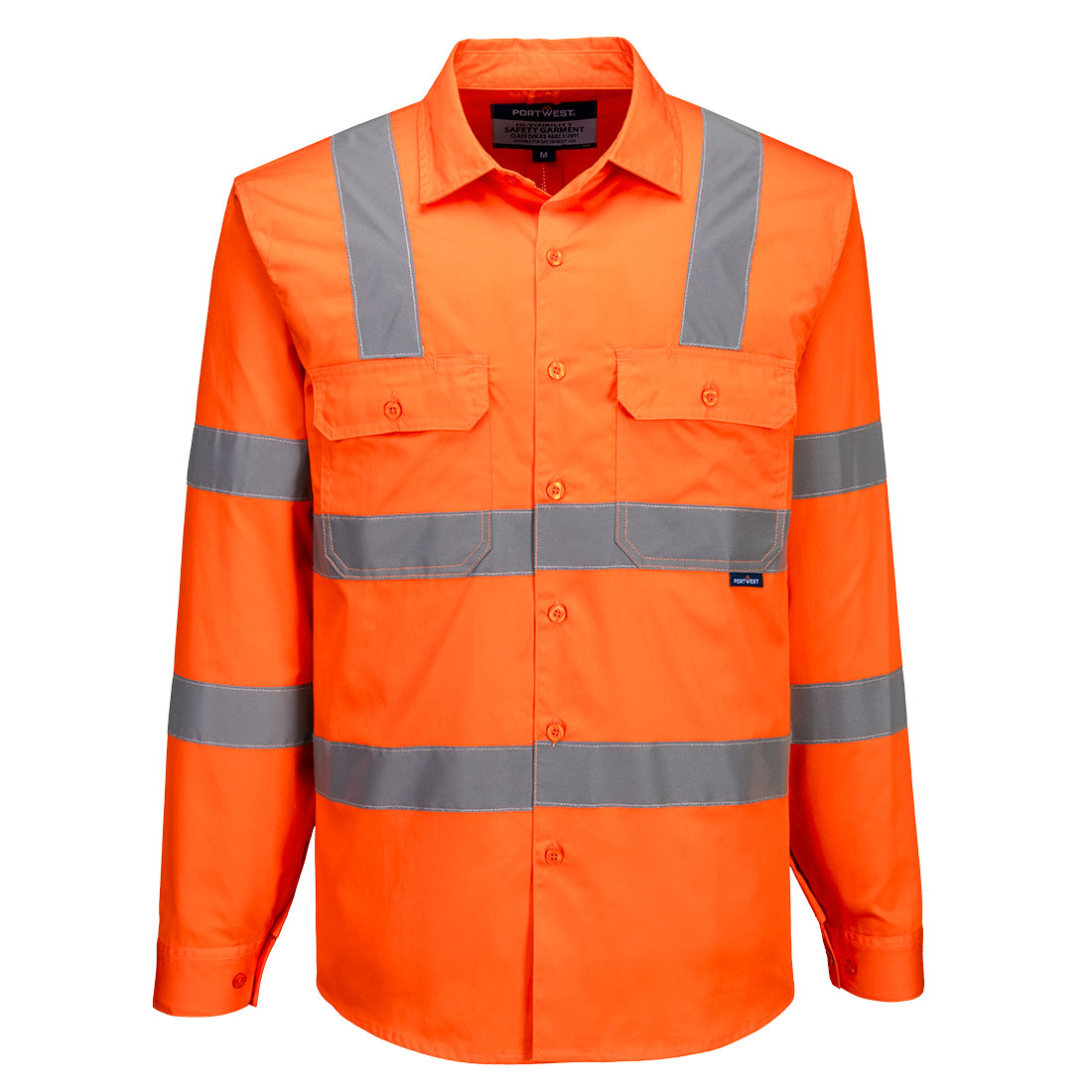 Hi-Vis Lightweight Cotton Shirt L/S | MA103