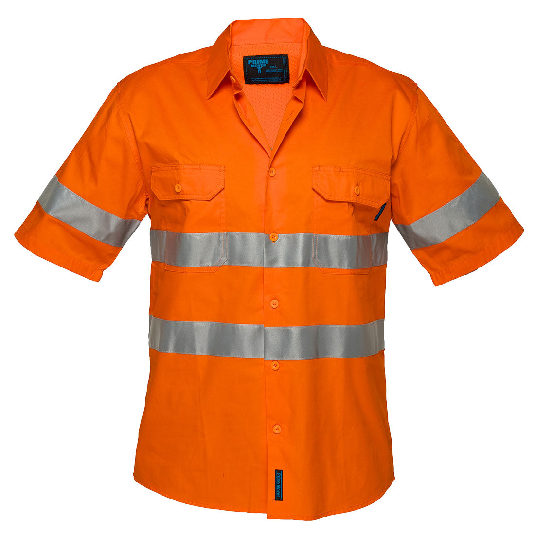 Hi-Vis Lightweight Short Sleeve Shirt with Tape | MA302