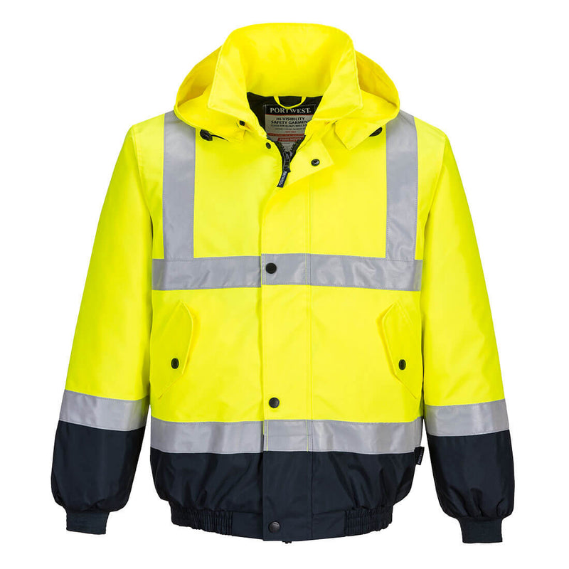 Hi-Vis Contrast Bomber Jacket  | MJ204