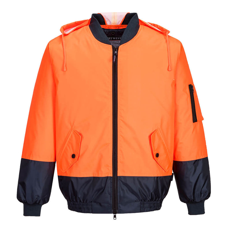Hi-Vis Contrast Class D Bomber Jacket  | MJ304