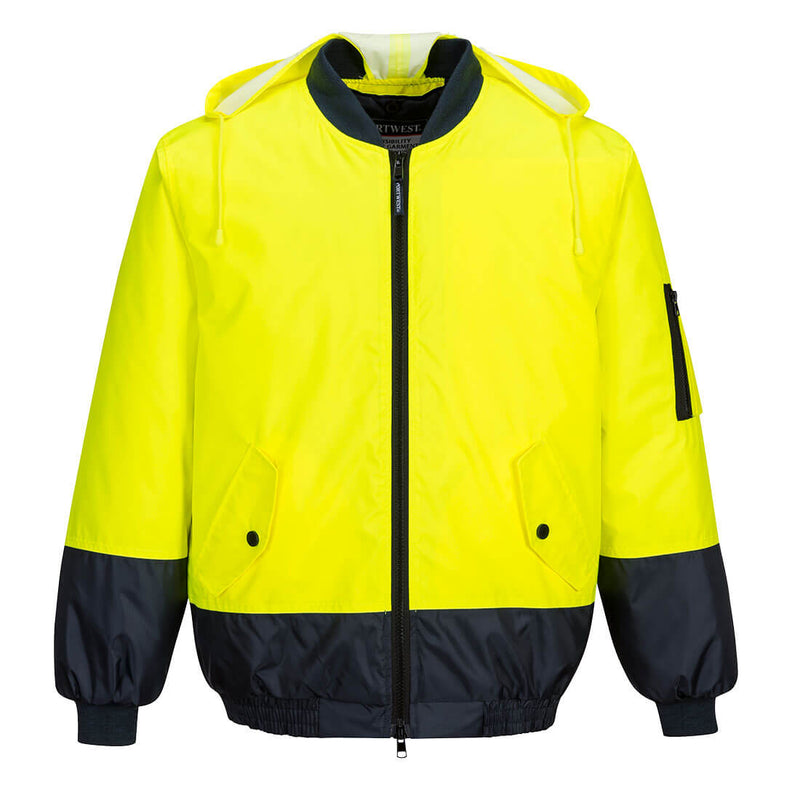 Hi-Vis Contrast Class D Bomber Jacket  | MJ304