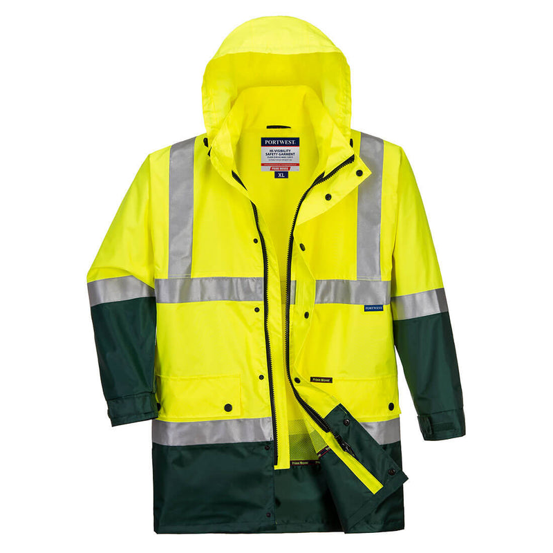 Eyre Hi-Vis Contrast Rain Traffic Jacket | MJ306