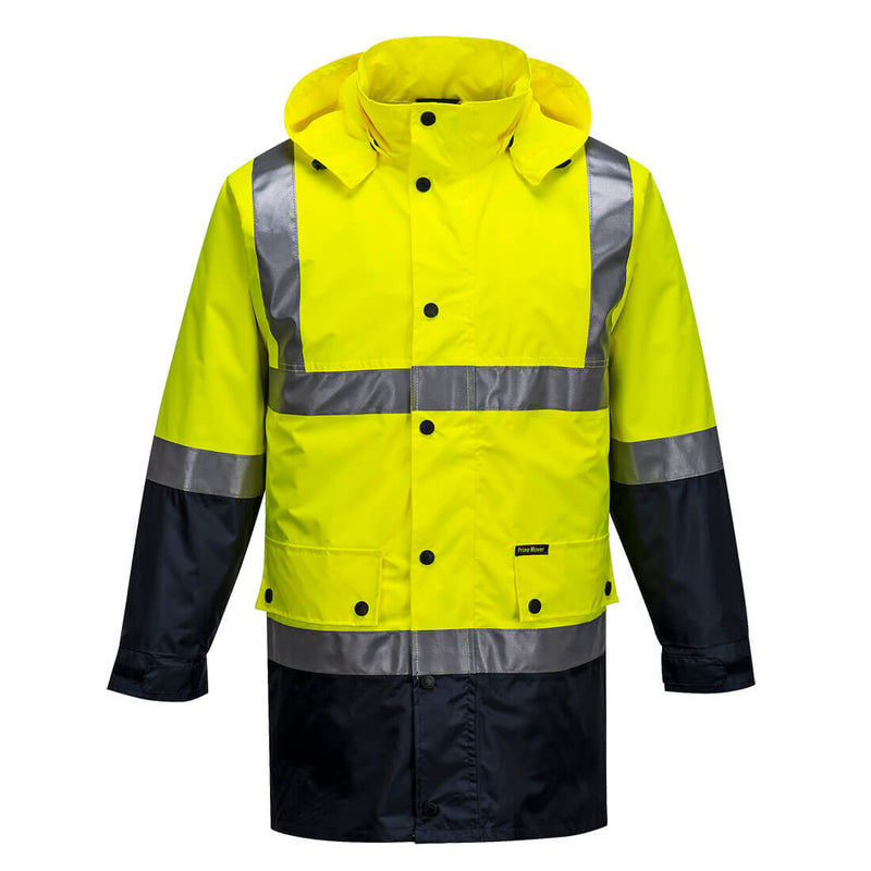 Eyre Hi-Vis Contrast Rain Traffic Jacket | MJ306