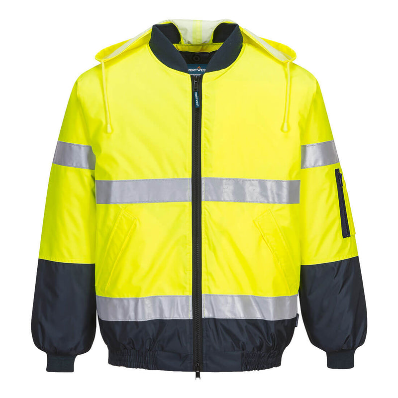Hi-Vis Contrast Bomber Jacket  | MJ504