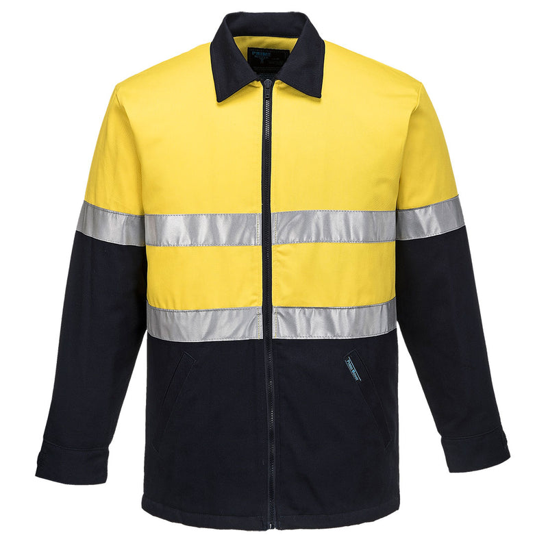 Hi-Vis Contrast Insulated Work Jacket  | MJ987