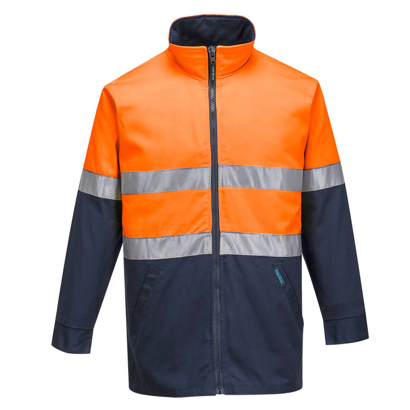 Hume Hi-Vis Contrast Work Jacket  | MJ998