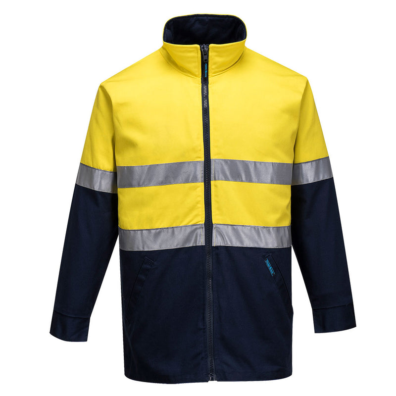 Hume Hi-Vis Contrast Work Jacket  | MJ998