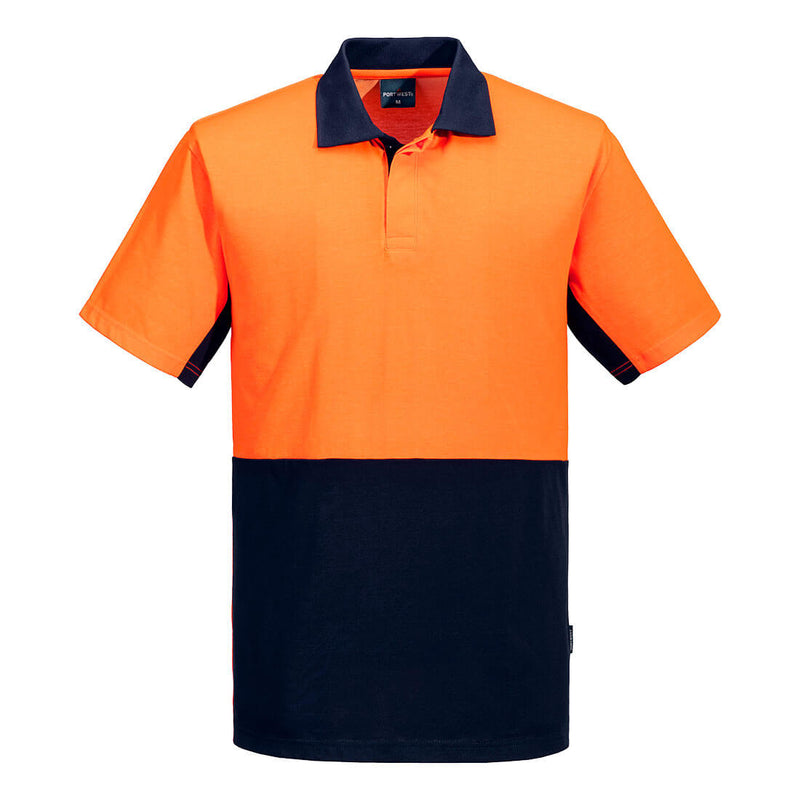Hi-Vis Contrast Class D Polo Shirt S/S | MP810