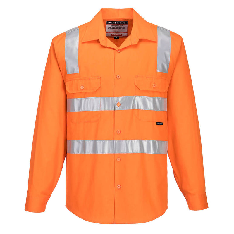 Perth Hi-Vis Shirt L/S  | MS191