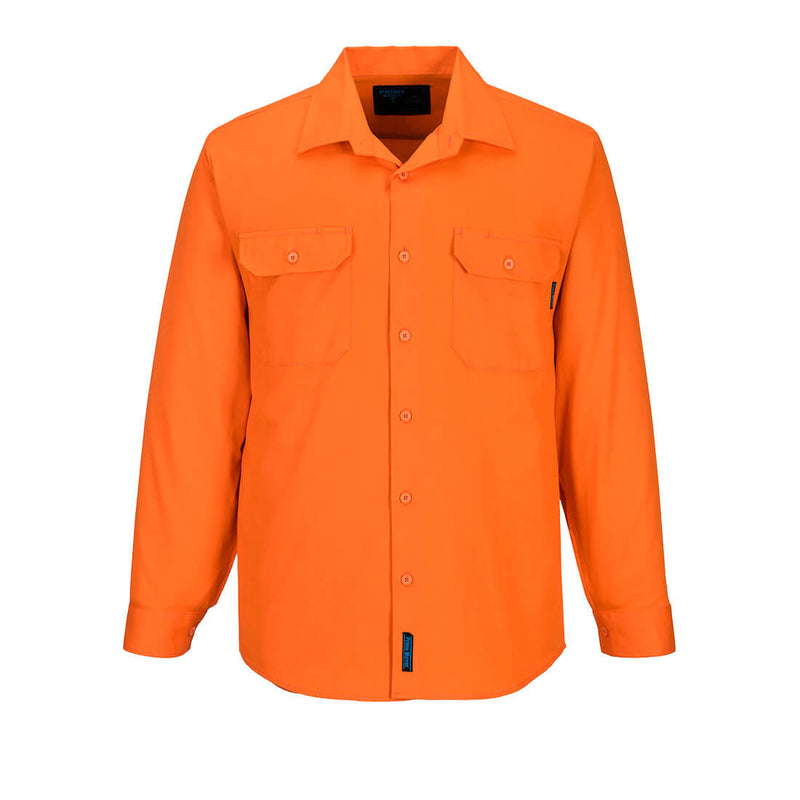 Hi-Vis Regular Weight Long Sleeve Shirt | MS988
