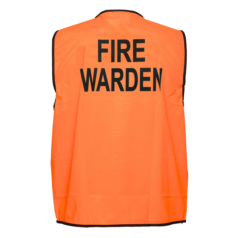 Hi-Vis Class D Fire Warden Vest  | MV118
