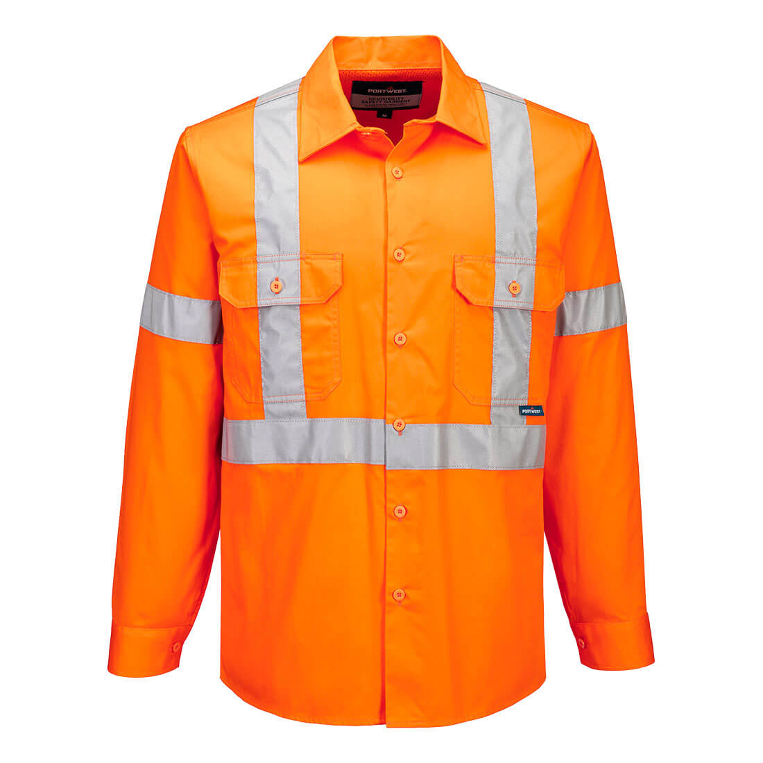 Hi-Vis Lightweight X Back Shirt L/S | MX301