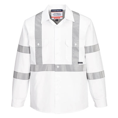 Hi-Vis X Back Class N Shirt L/S