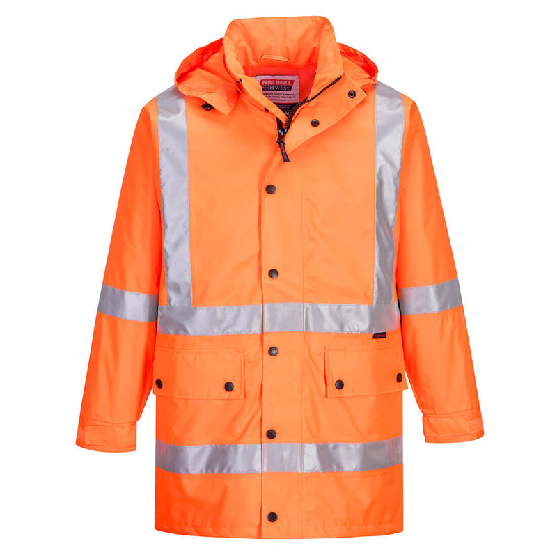 Max Hi-Vis X Back Rain Traffic Jacket | MX306