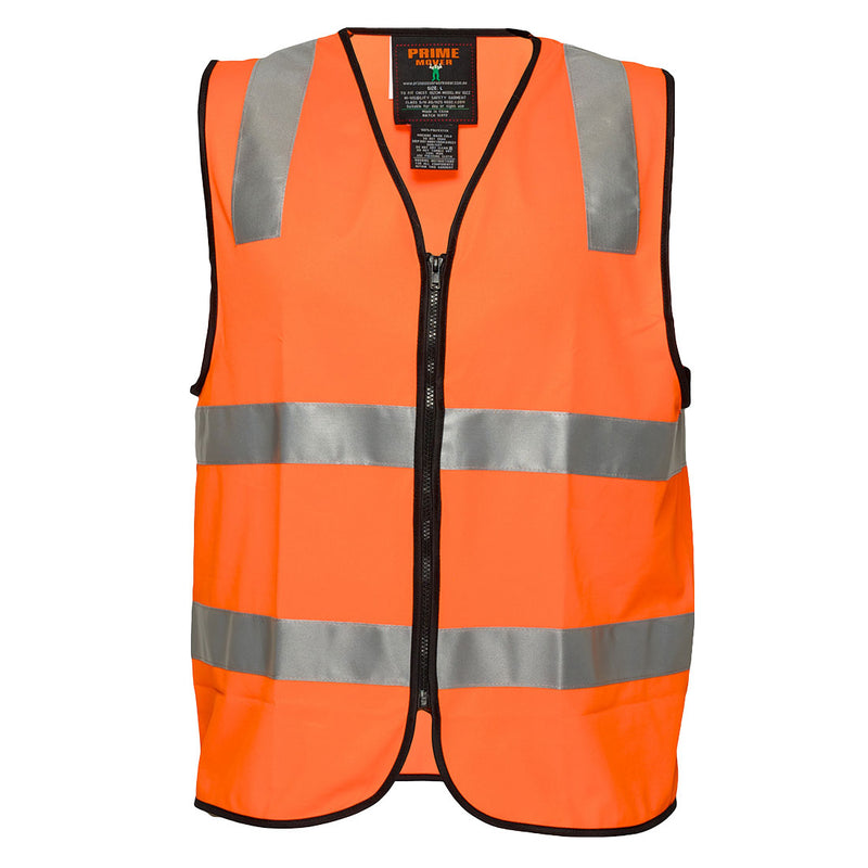 Hi-Vis Zipped Vest  | MZ102
