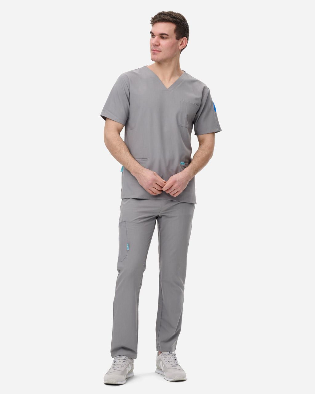 Mens 3-Pocket Scrub Top | P200