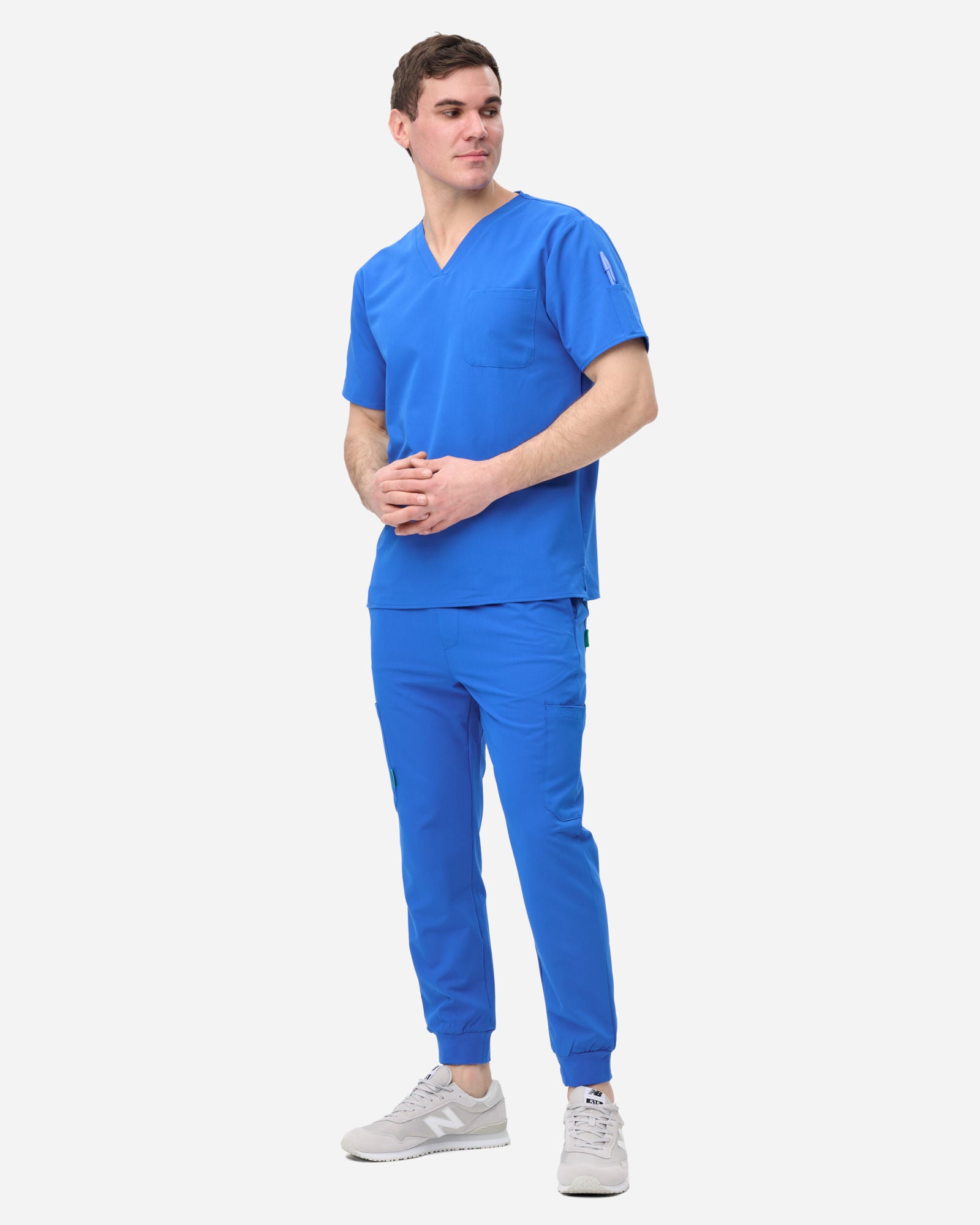 Mens 3-Pocket Scrub Top | P200