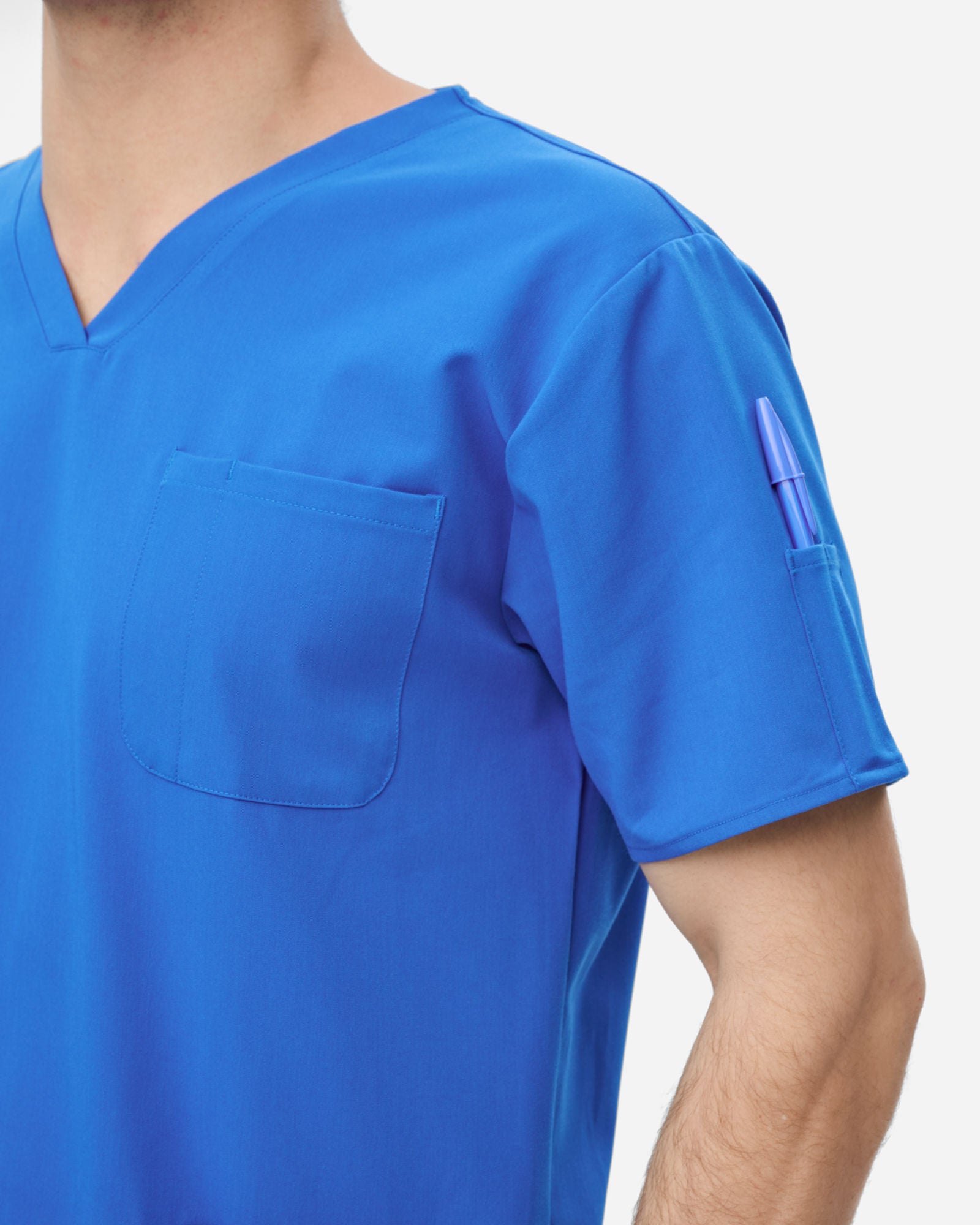 Mens 3-Pocket Scrub Top | P200
