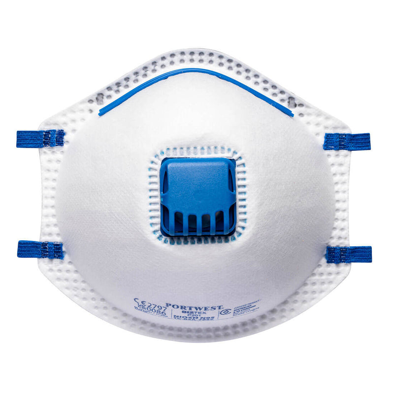 FFP2 Valved Dust Mist Respirator (Pk10) | P201