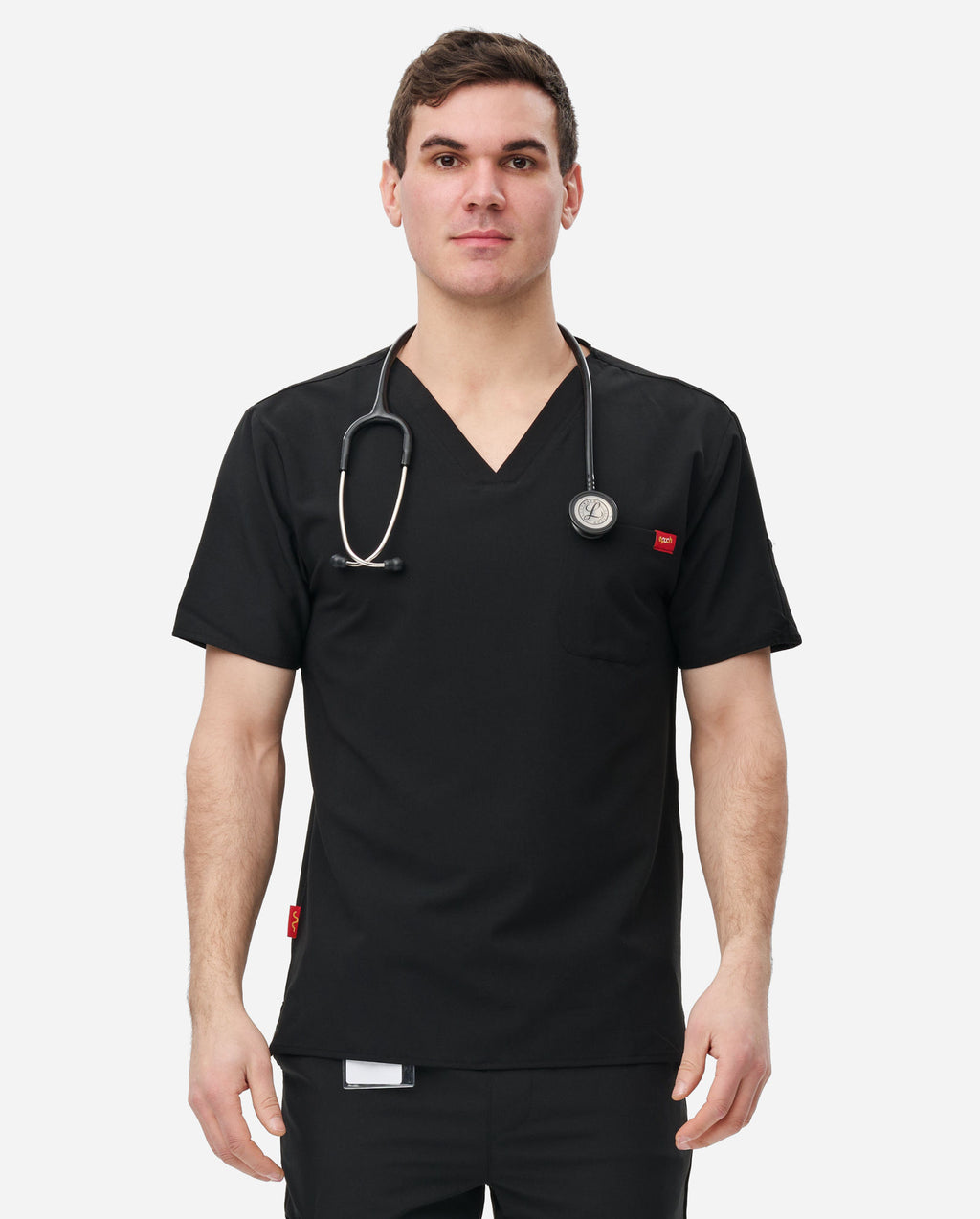 Mens Basic Scrub Top | P201