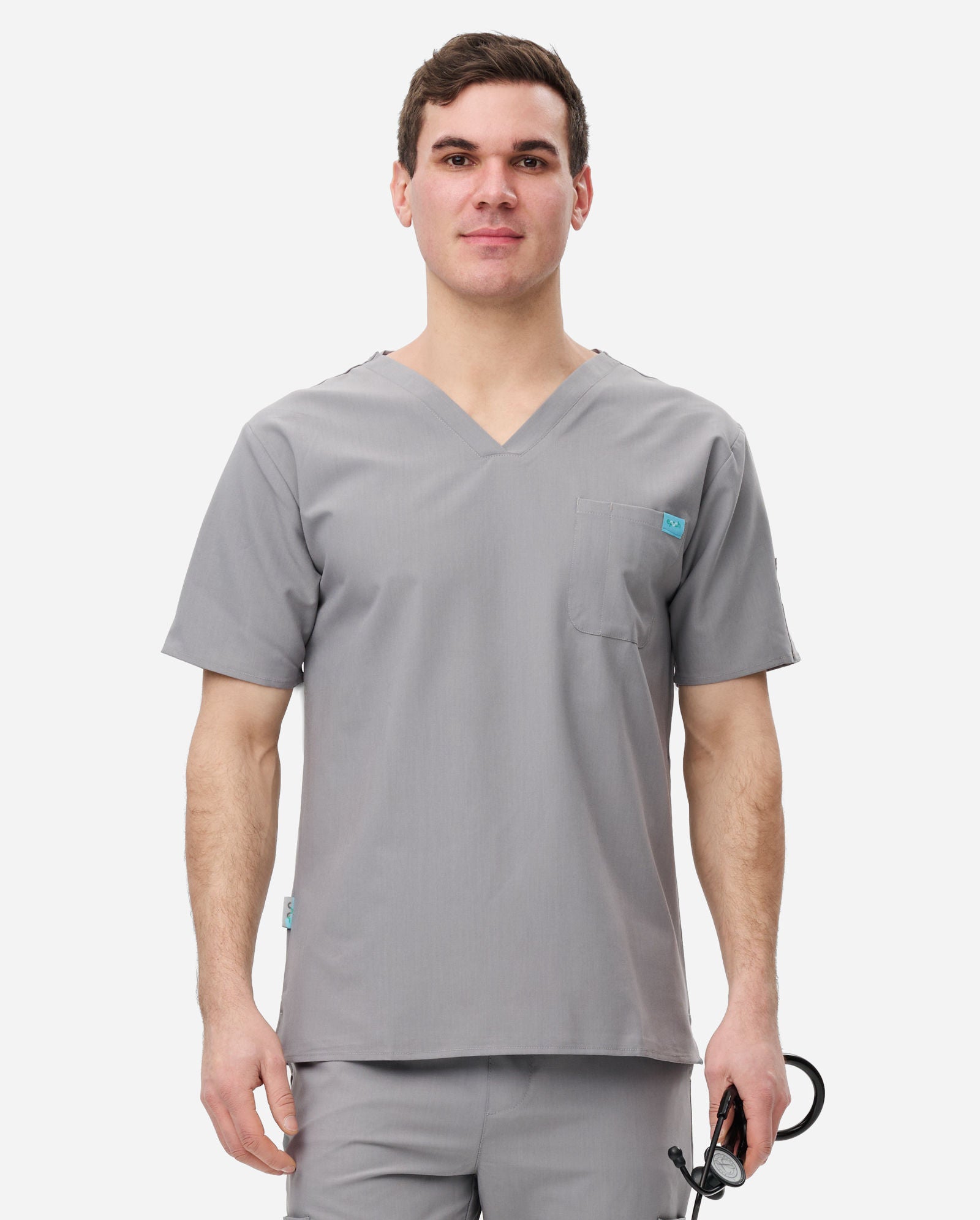 Mens Basic Scrub Top | P201