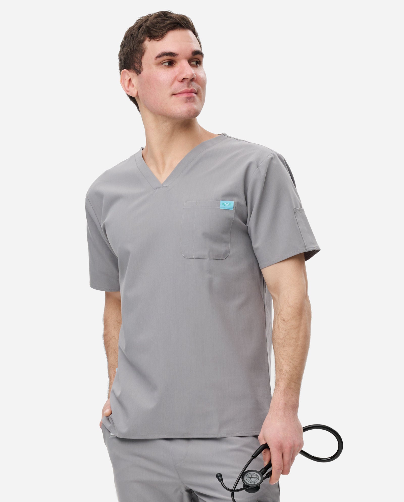 Mens Basic Scrub Top | P201