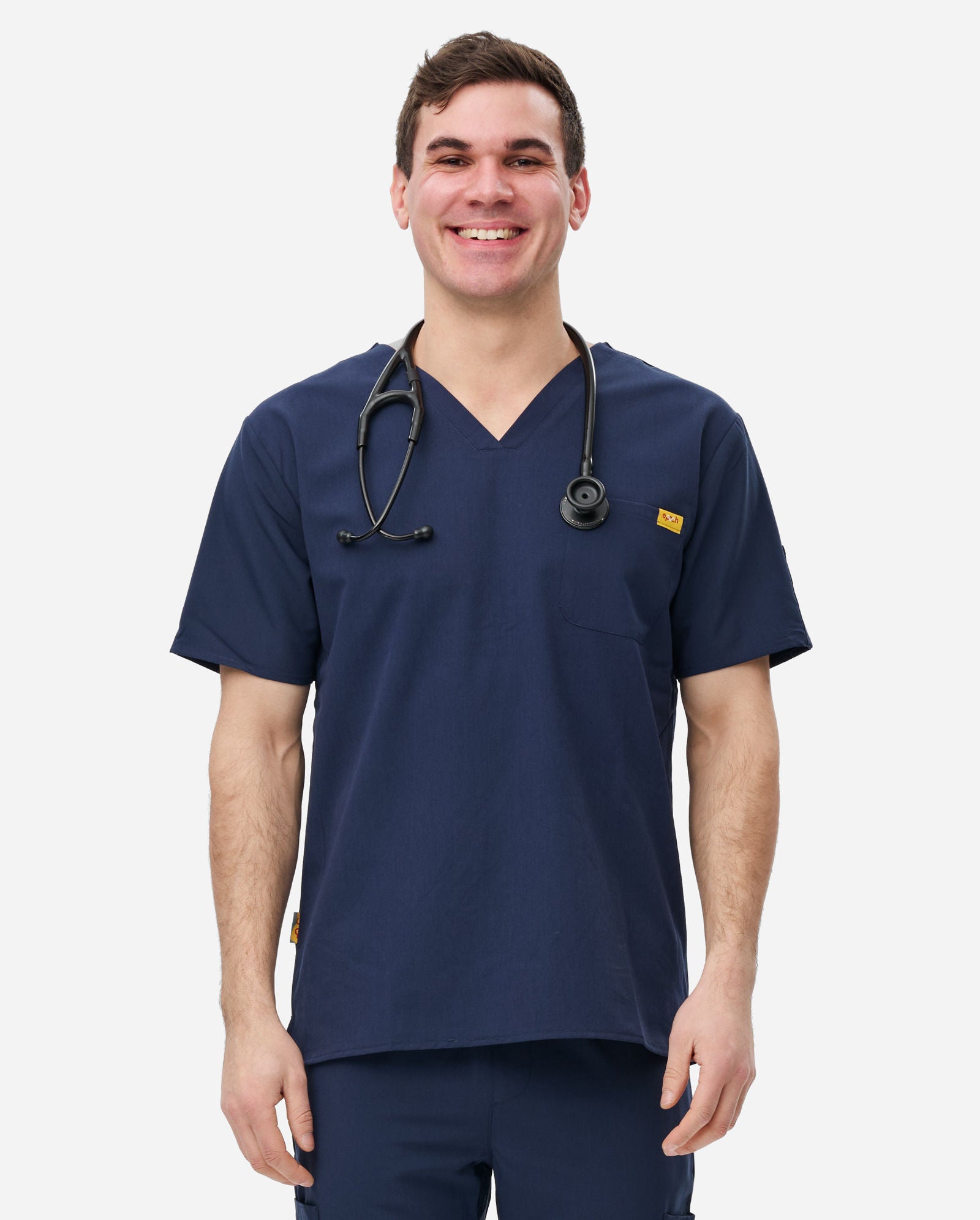 Mens Basic Scrub Top | P201