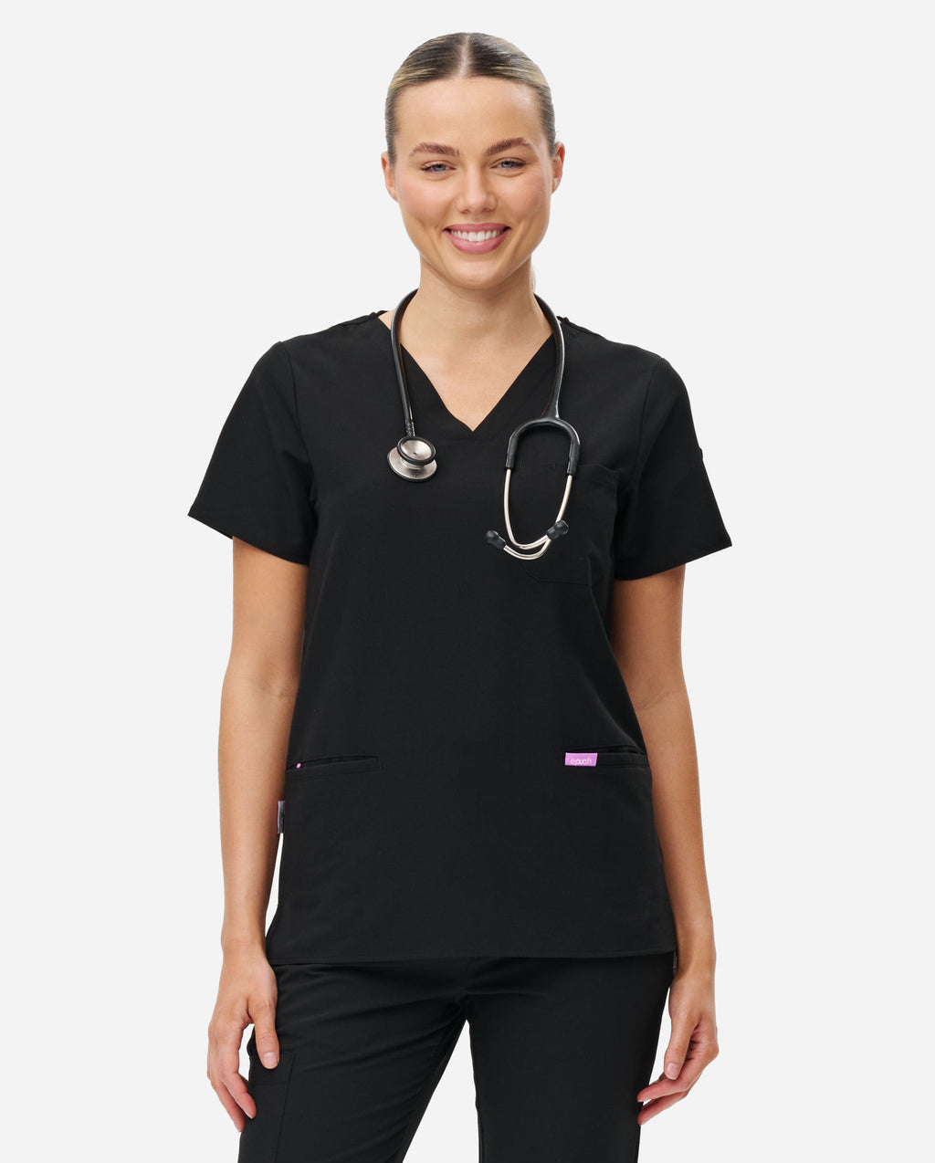 Womens 3-Pocket Scrub Top | P600