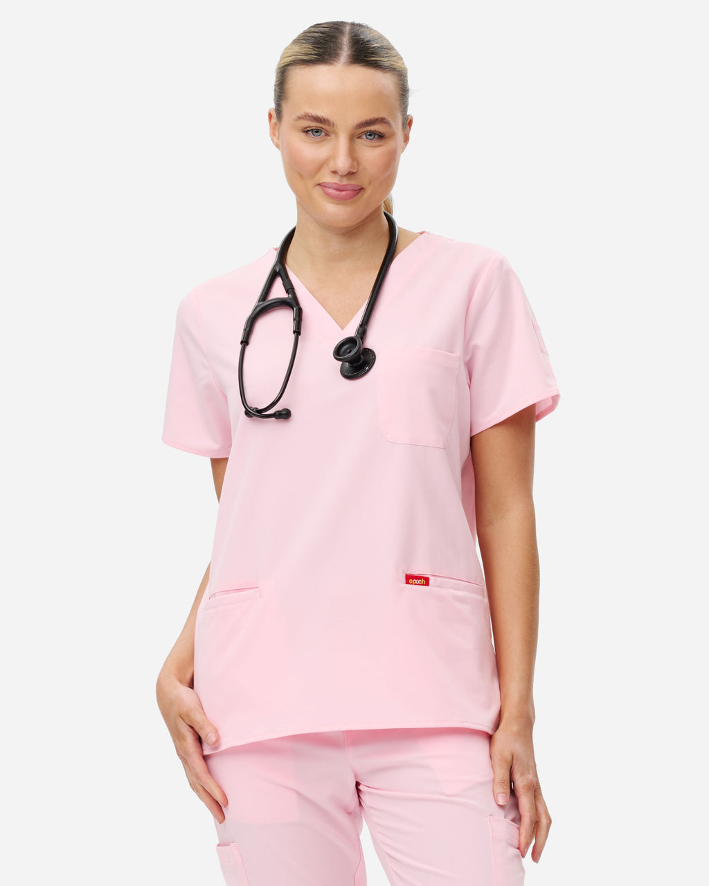 Womens 3-Pocket Scrub Top | P600