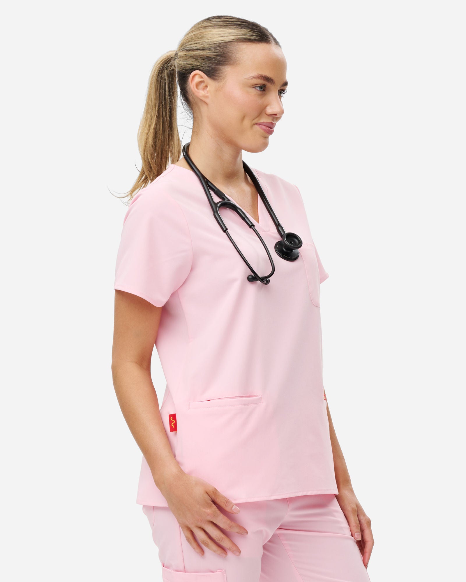 Womens 3-Pocket Scrub Top | P600