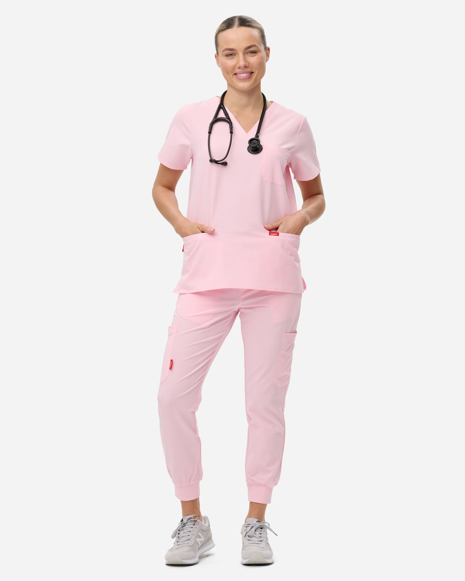 Womens 3-Pocket Scrub Top | P600