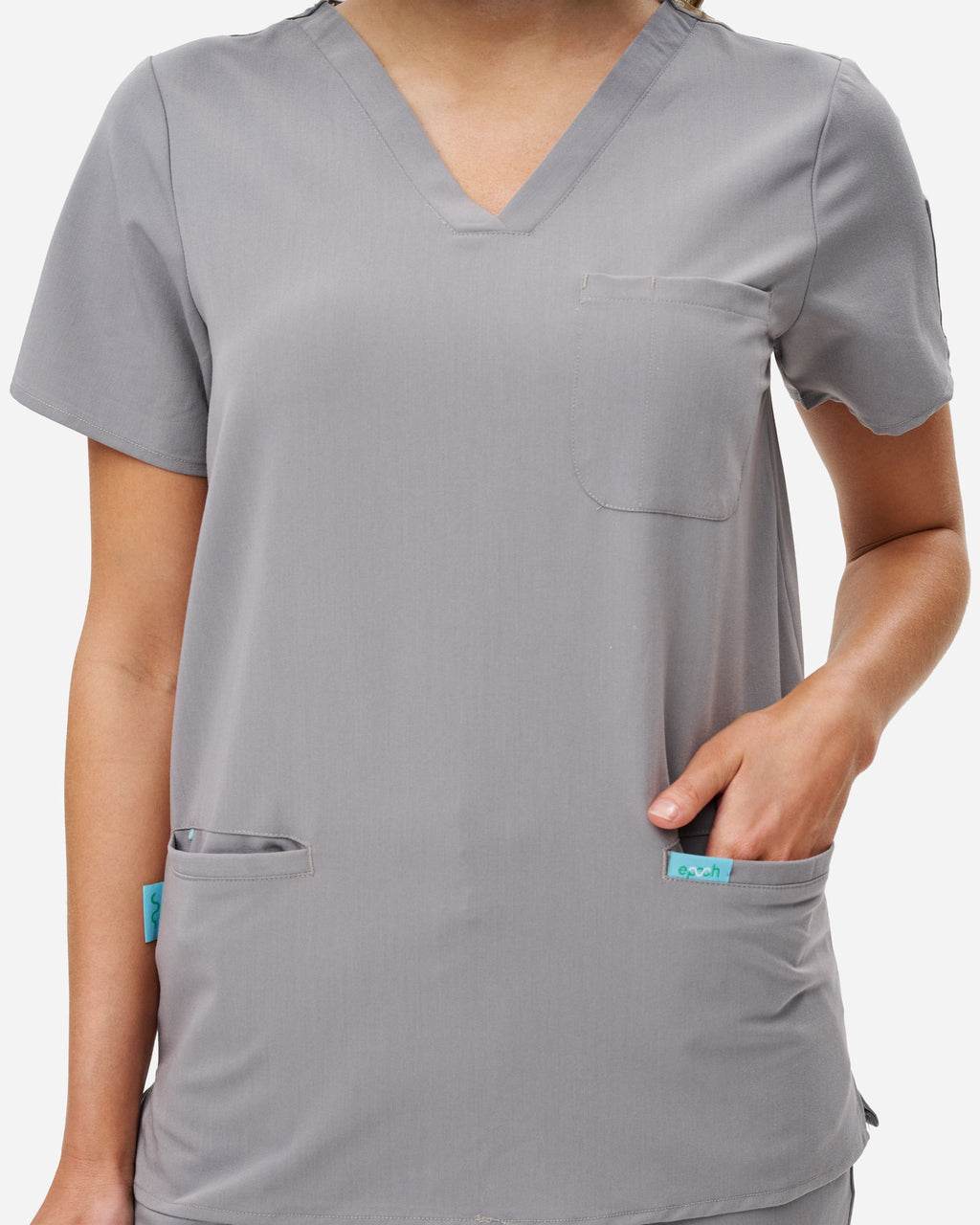 Womens 3-Pocket Scrub Top | P600