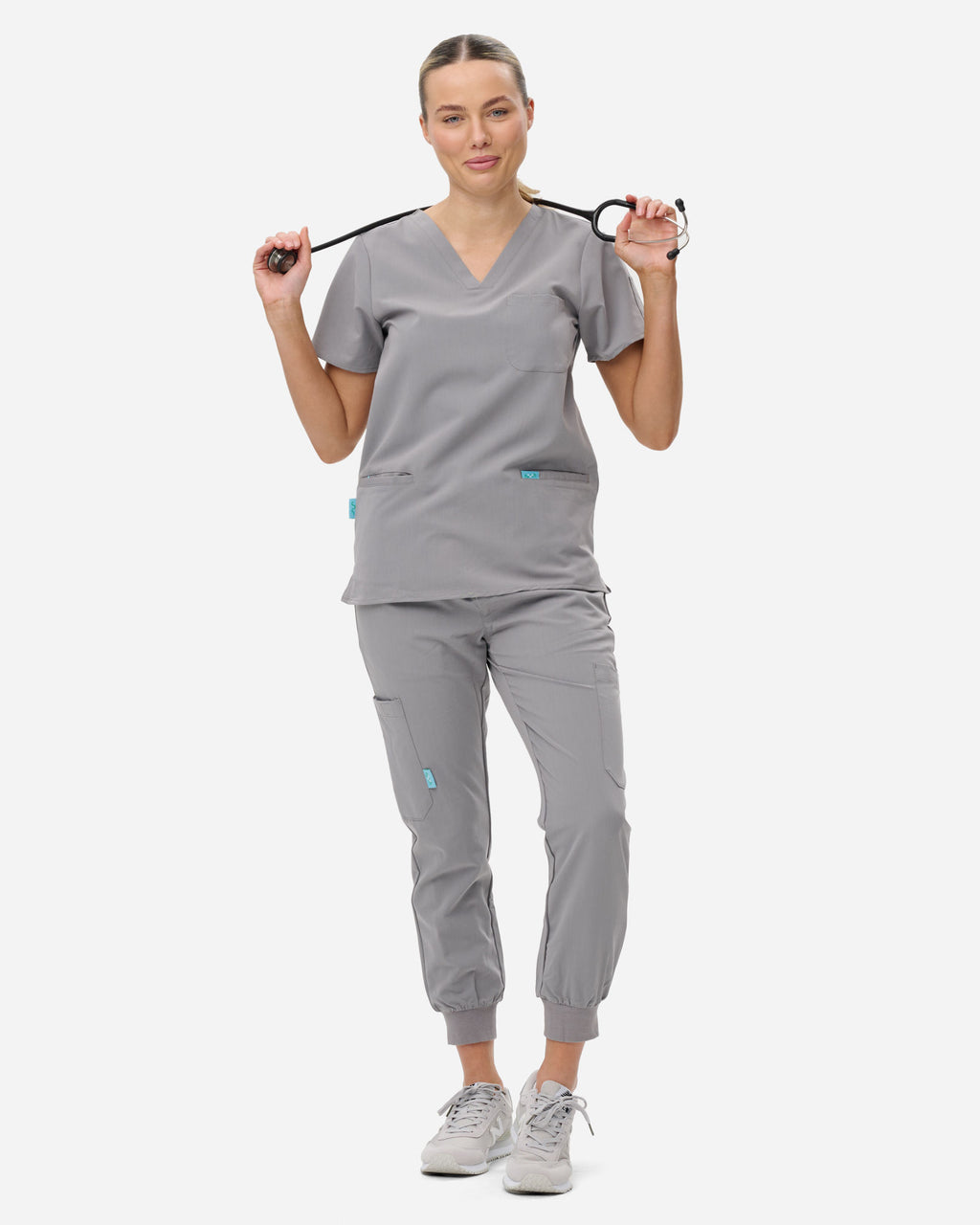 Womens 3-Pocket Scrub Top | P600