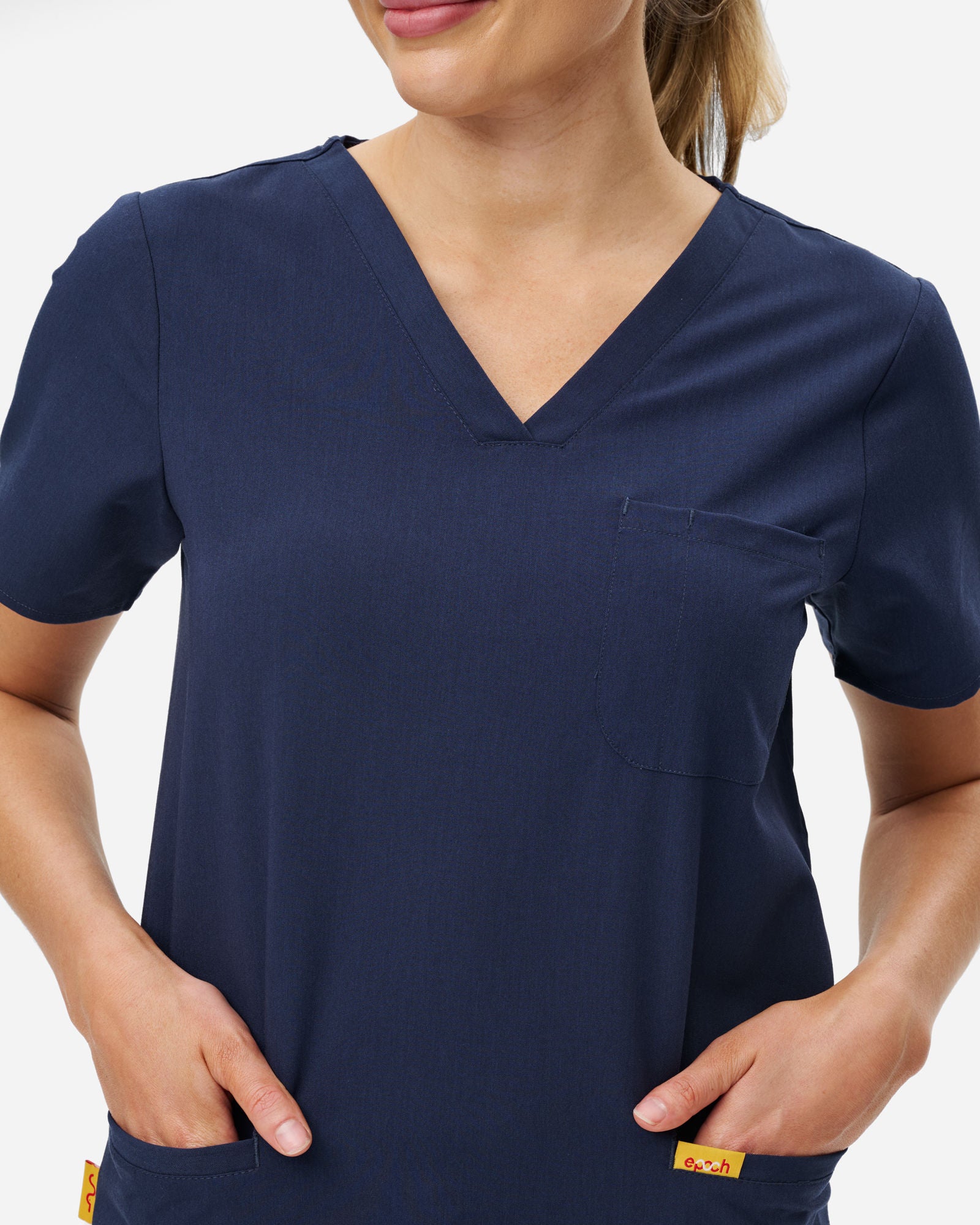 Womens 3-Pocket Scrub Top | P600