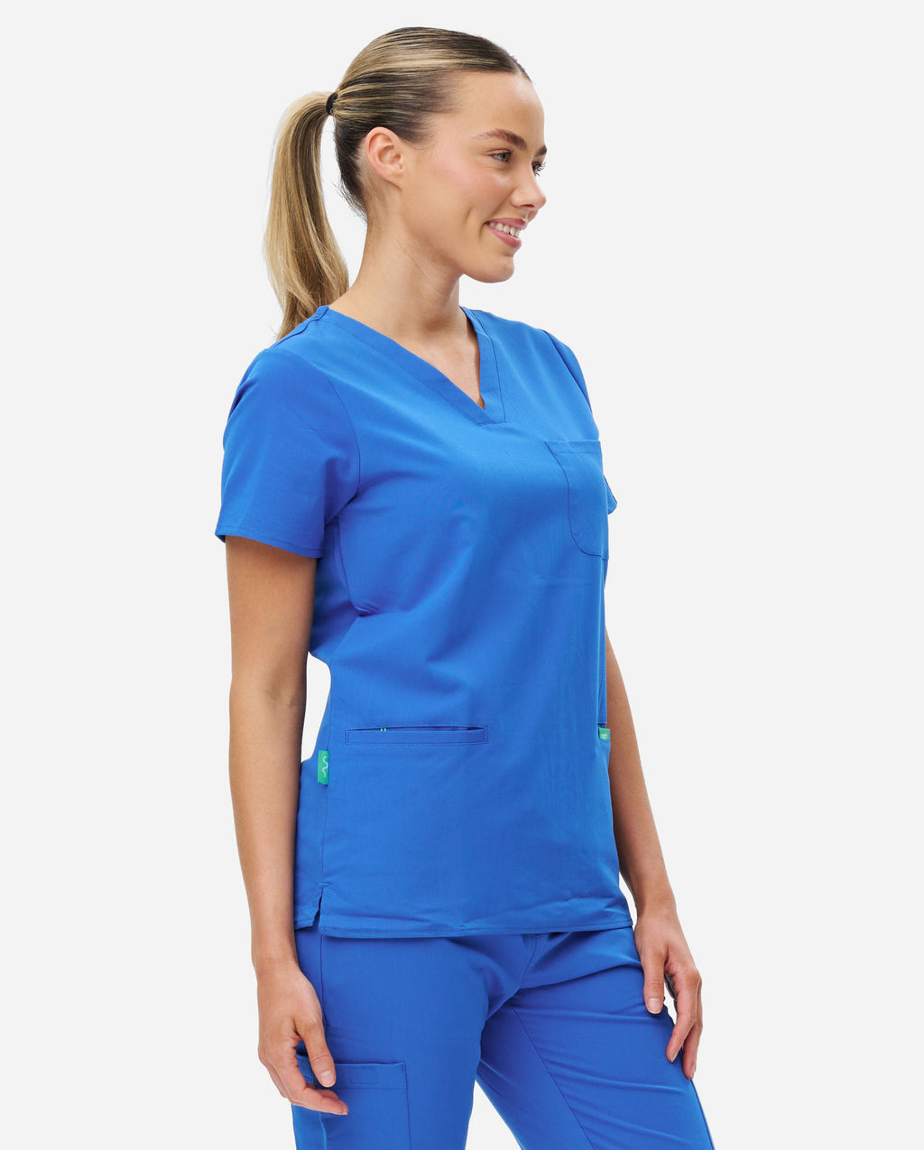 Womens 3-Pocket Scrub Top | P600