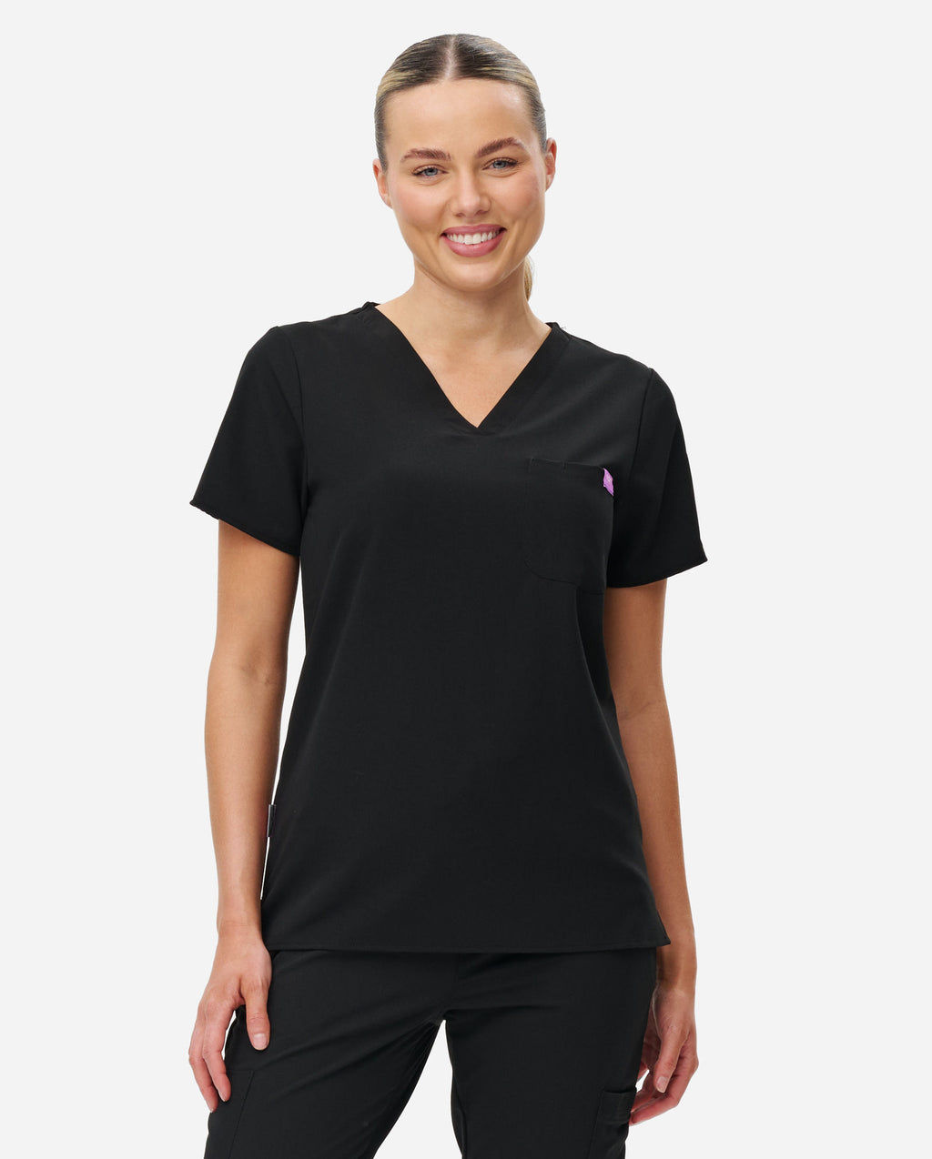 Womens Basic Scrub Top | P601