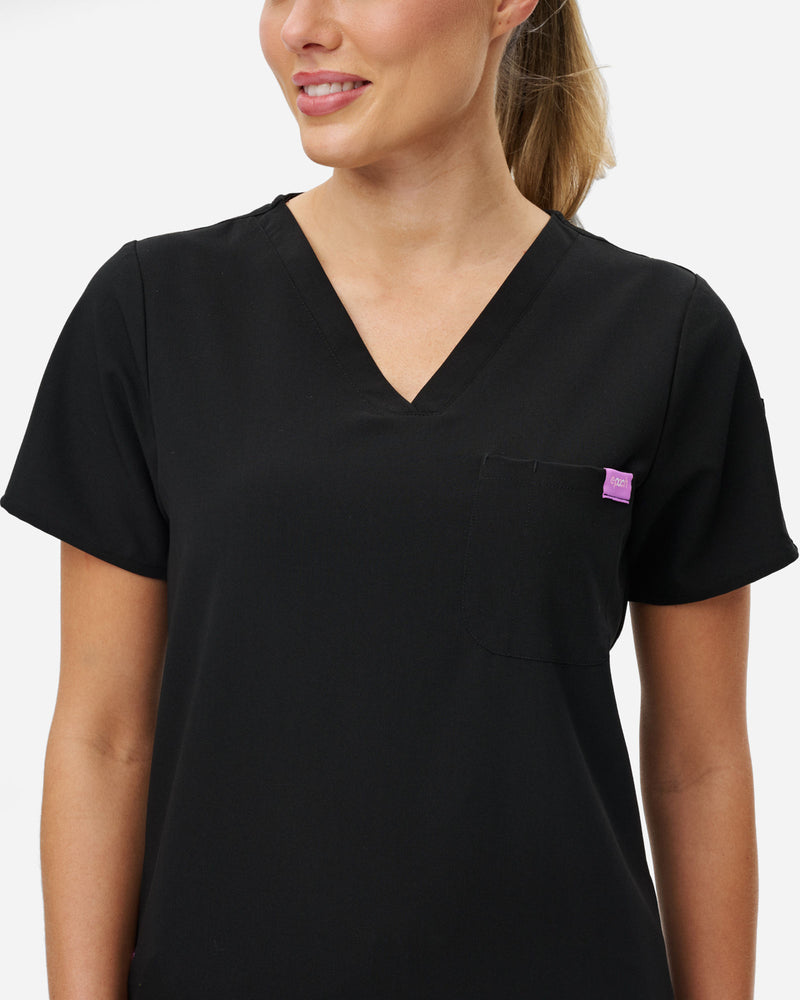 Womens Basic Scrub Top | P601