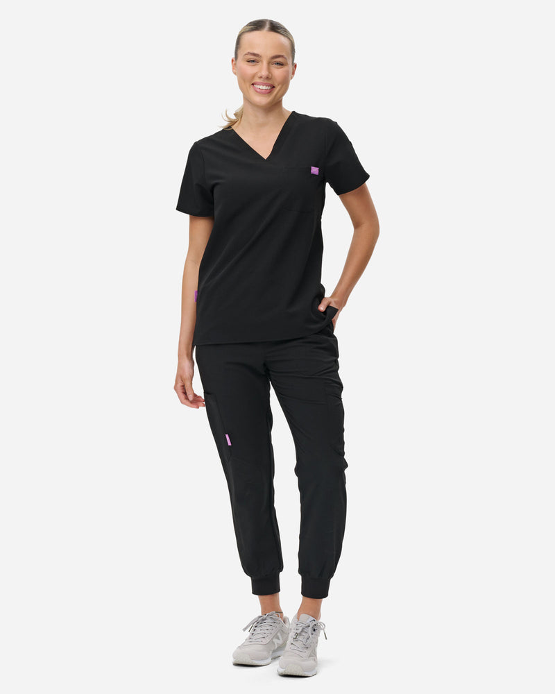 Womens Basic Scrub Top | P601