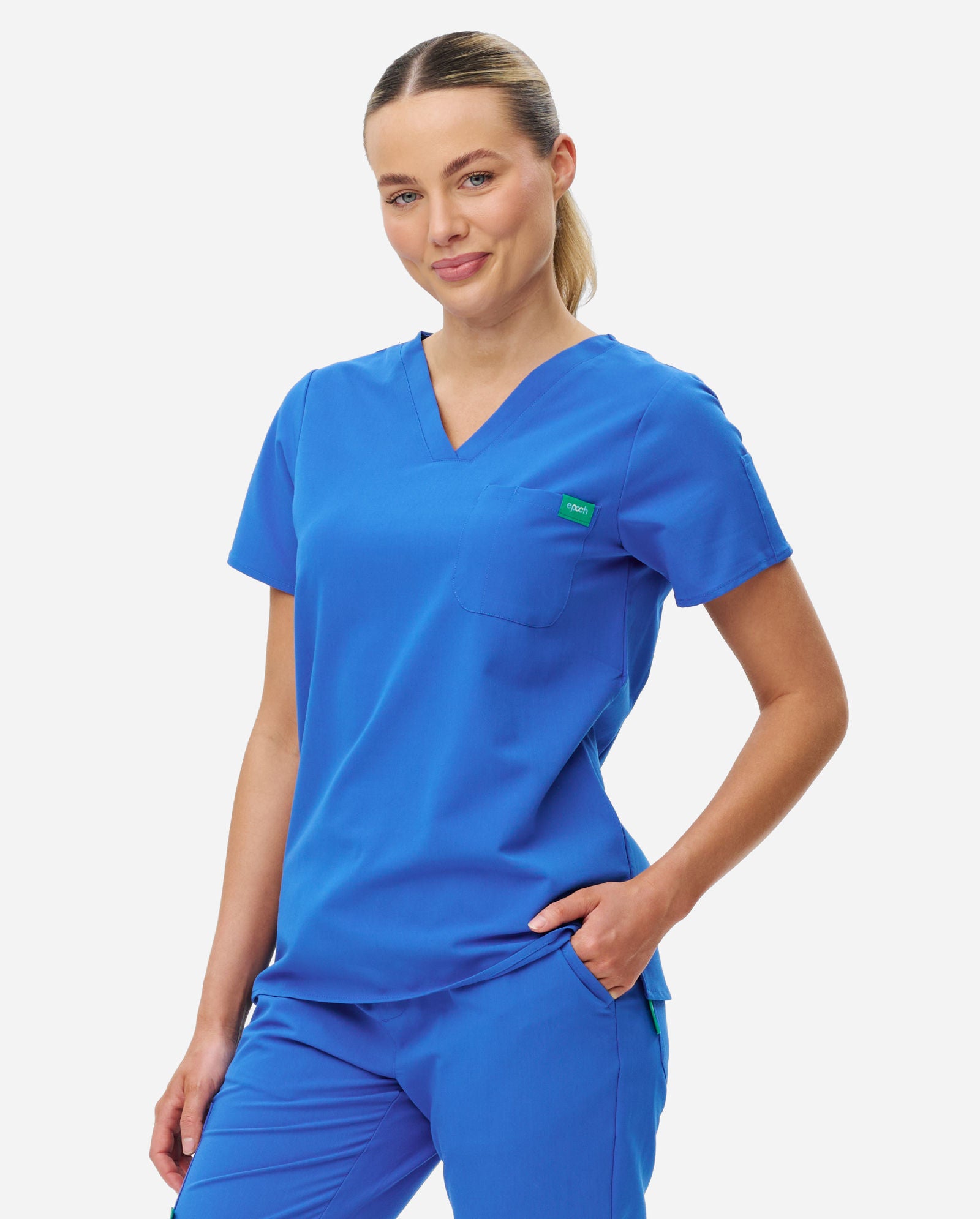 Womens Basic Scrub Top | P601