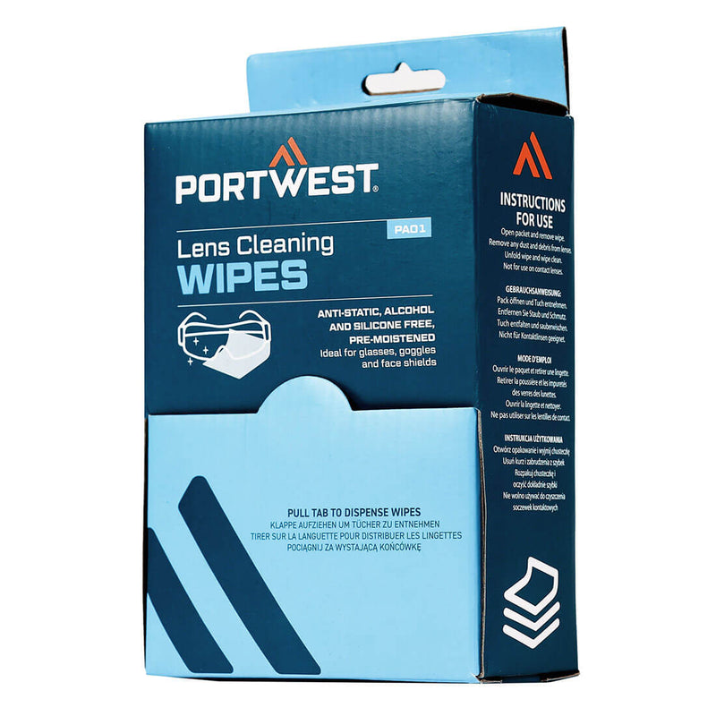 Lens Cleaning Wipes (100 towelettes)  | PA01