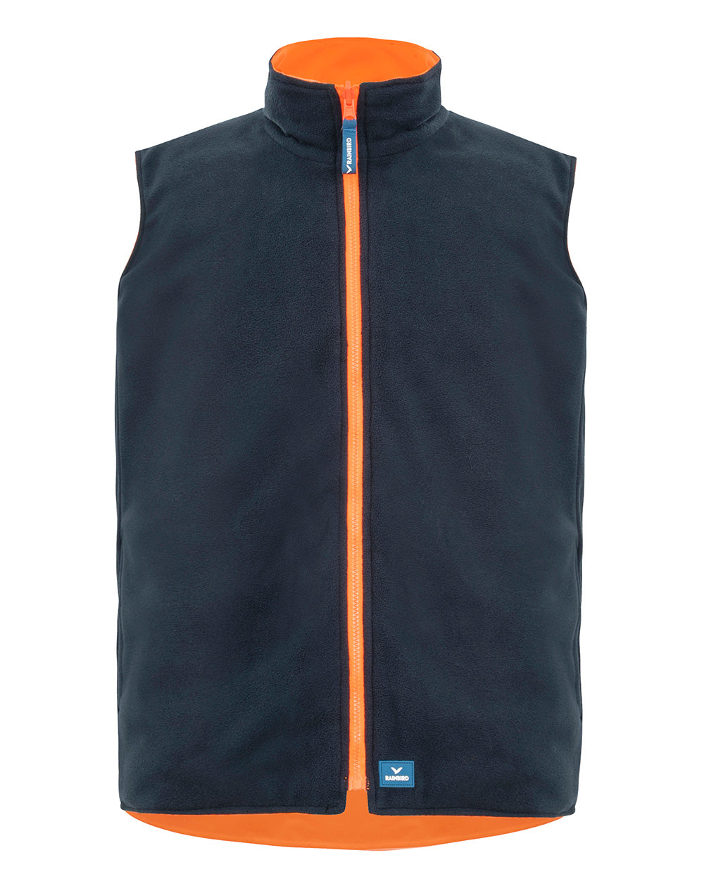 4-in-1 Utility Jacket & Vest in Fluoro Orange & Navy | 23962