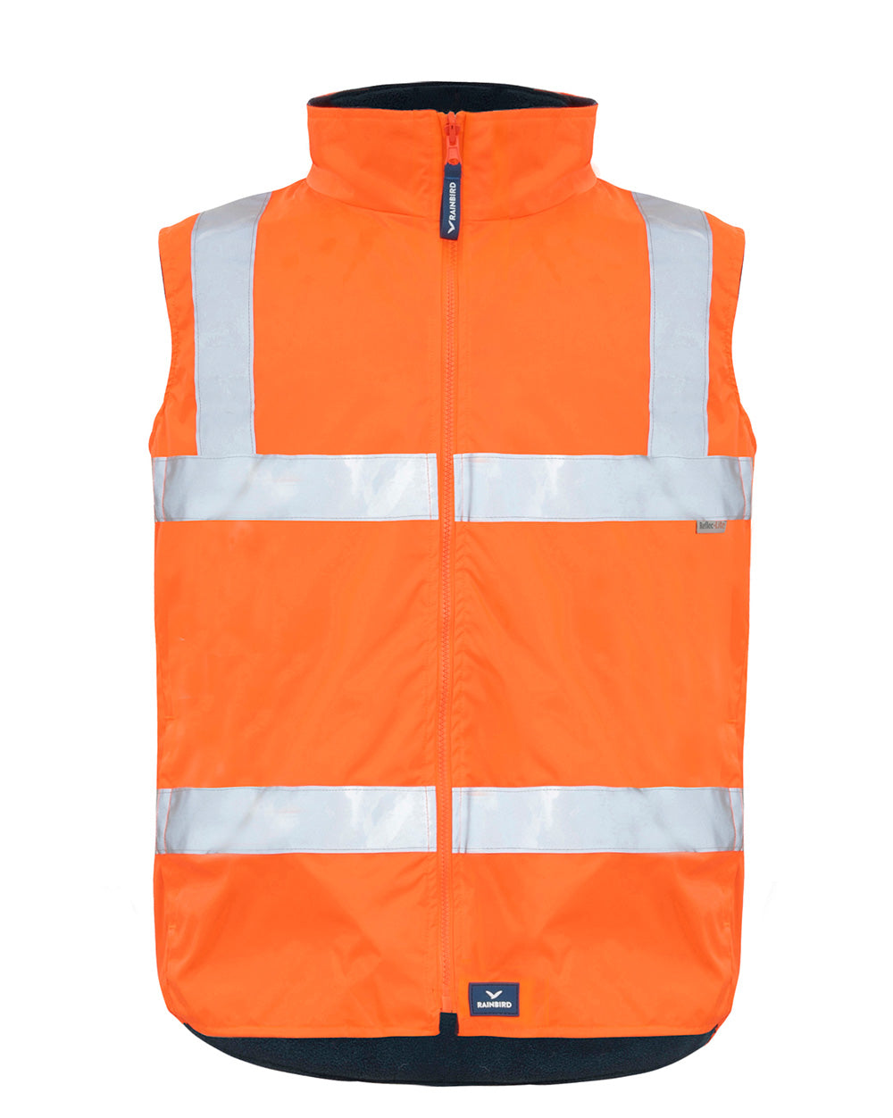 4-in-1 Utility Jacket & Vest in Fluoro Orange & Navy | 23962