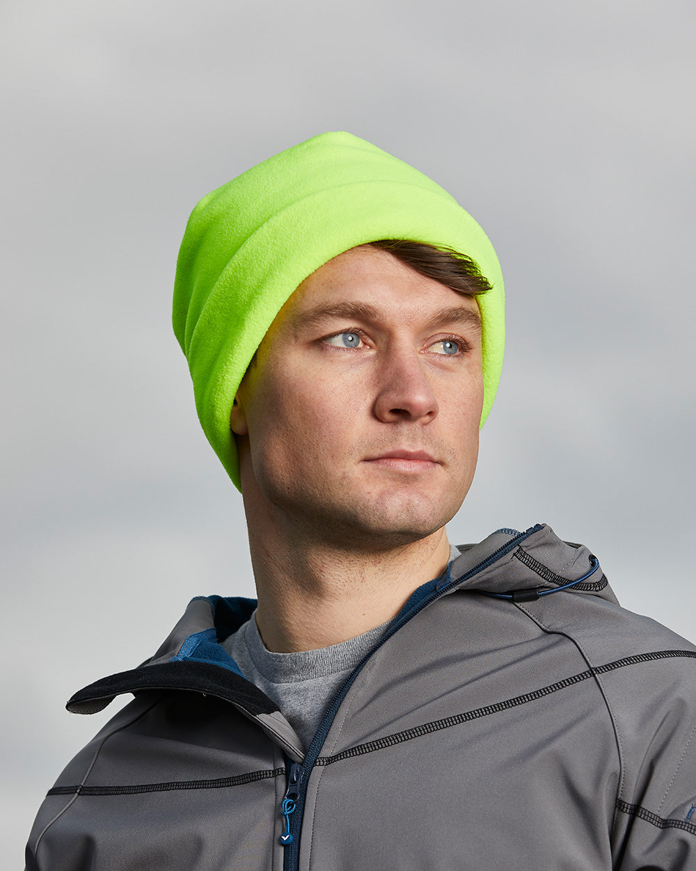 Blizzard Plus Beanie in Fluoro Yellow | 37170