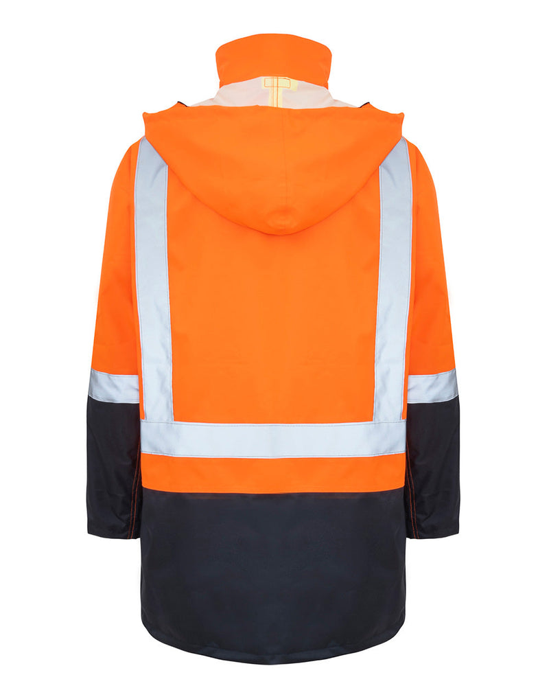 Assist Jacket in Fluoro Orange & Navy | 45694