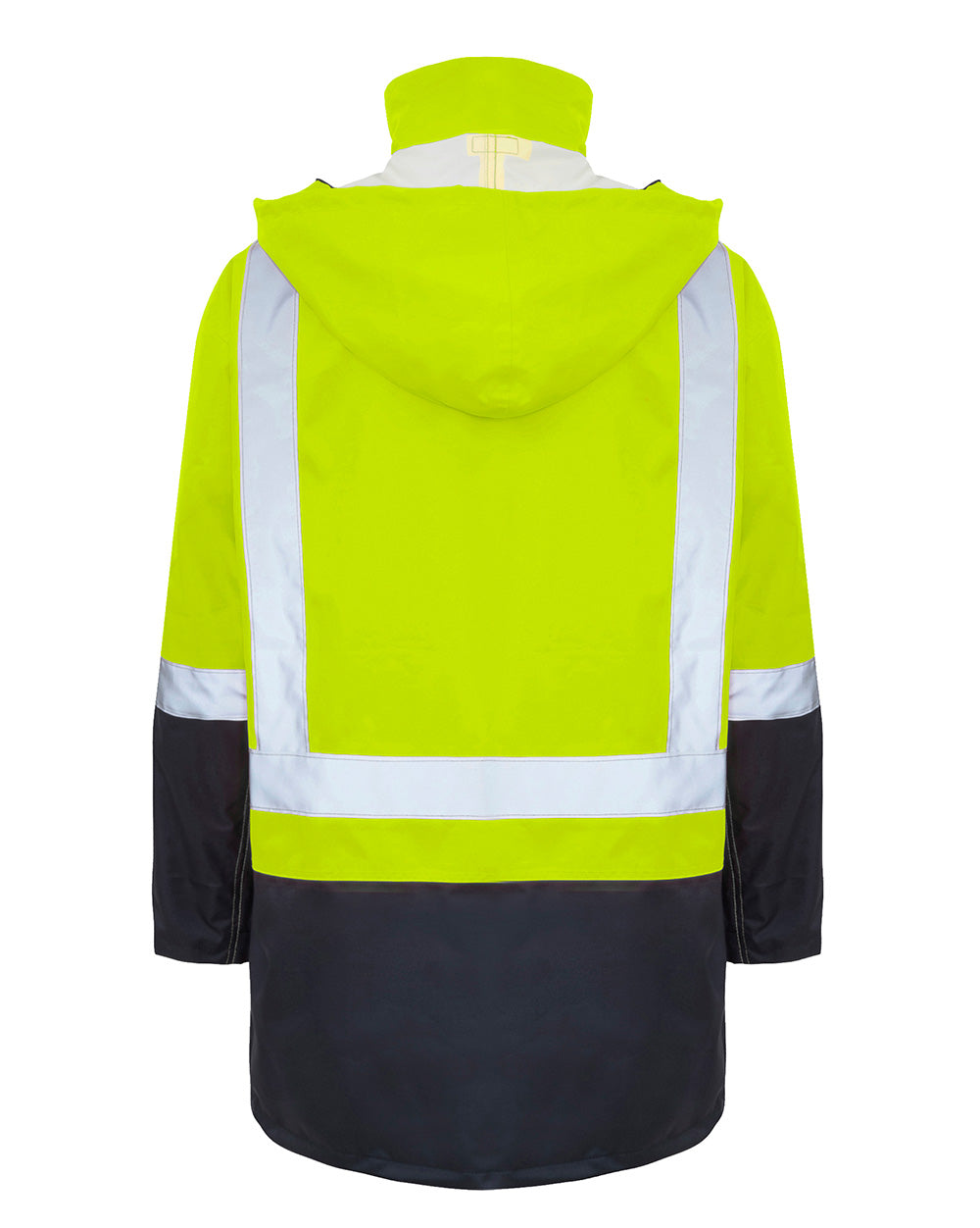 Assist Jacket in Fluoro Yellow & Navy | 45695