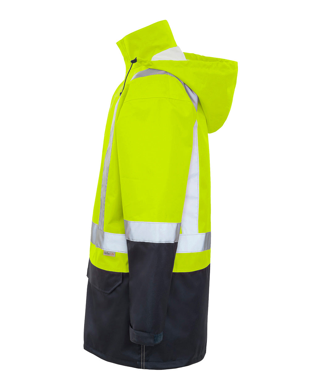 Assist Jacket in Fluoro Yellow & Navy | 45695