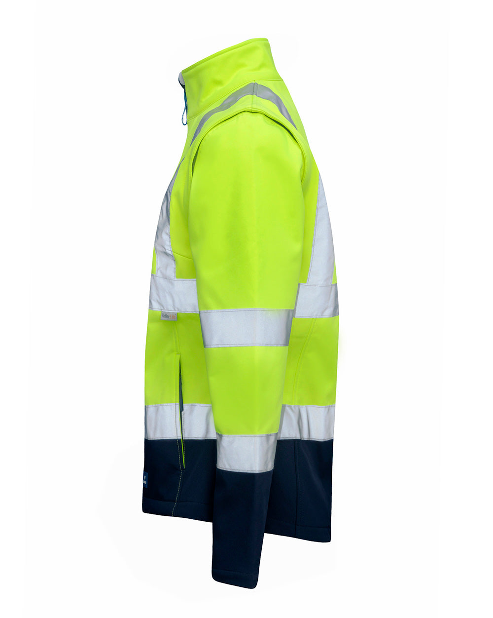 Shelter Pant in Fluoro Orange & Navy | 46367