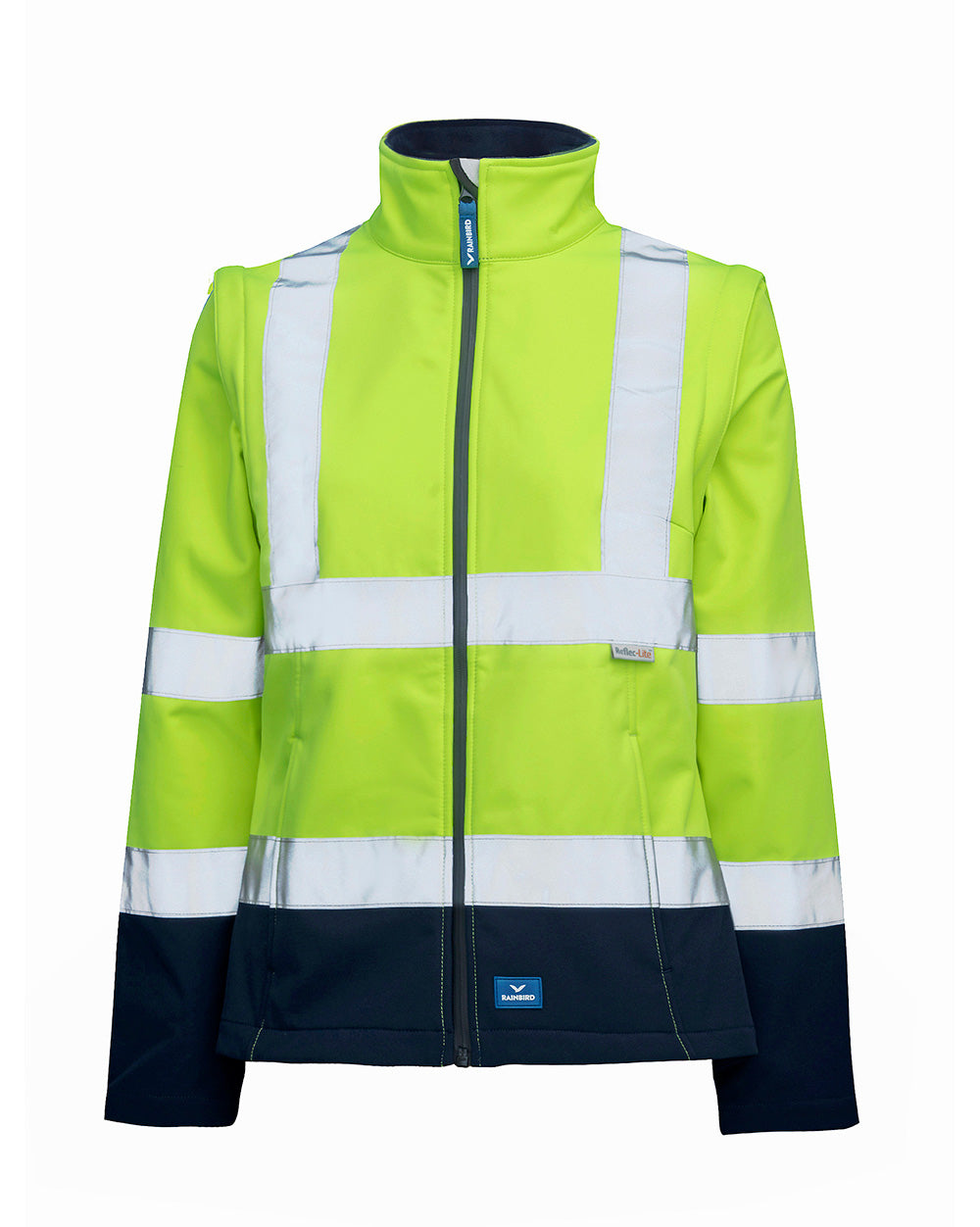 Shelter Pant in Fluoro Orange & Navy | 46367