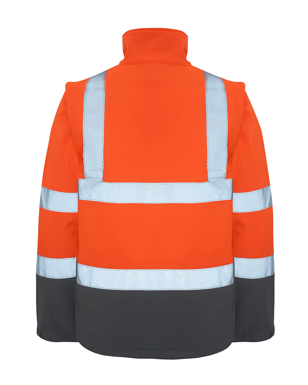 Landy Softshell Jacket in Fluoro Orange & Charcoal | 45254