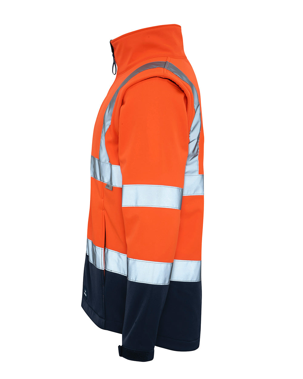 Landy Softshell Jacket in Fluoro Orange & Navy | 45251